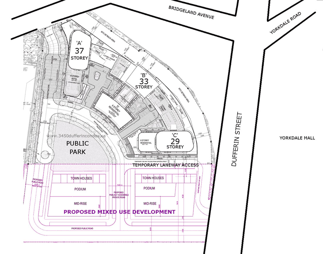 3450-Dufferin-Site-Plan