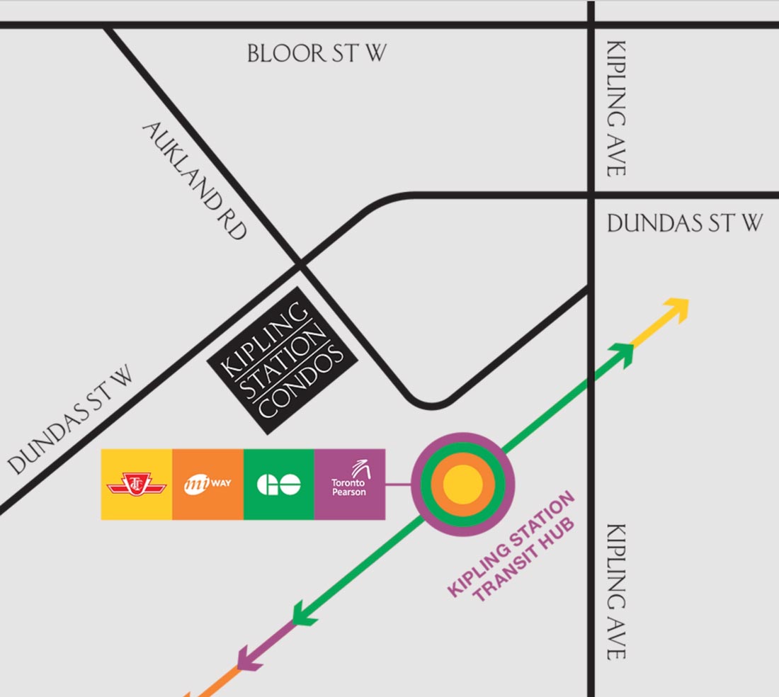 Kipling-Station-Condos-location
