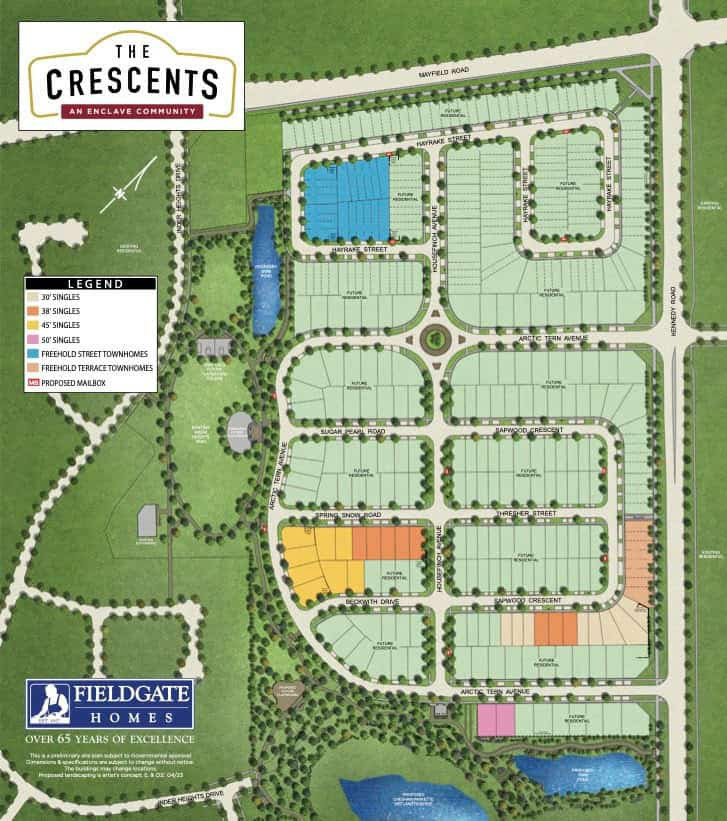 The-Crescents-Homes-map