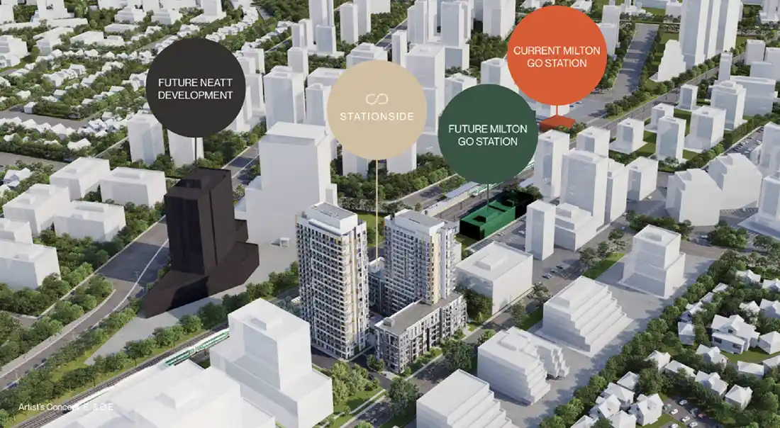 Stationside Condos map