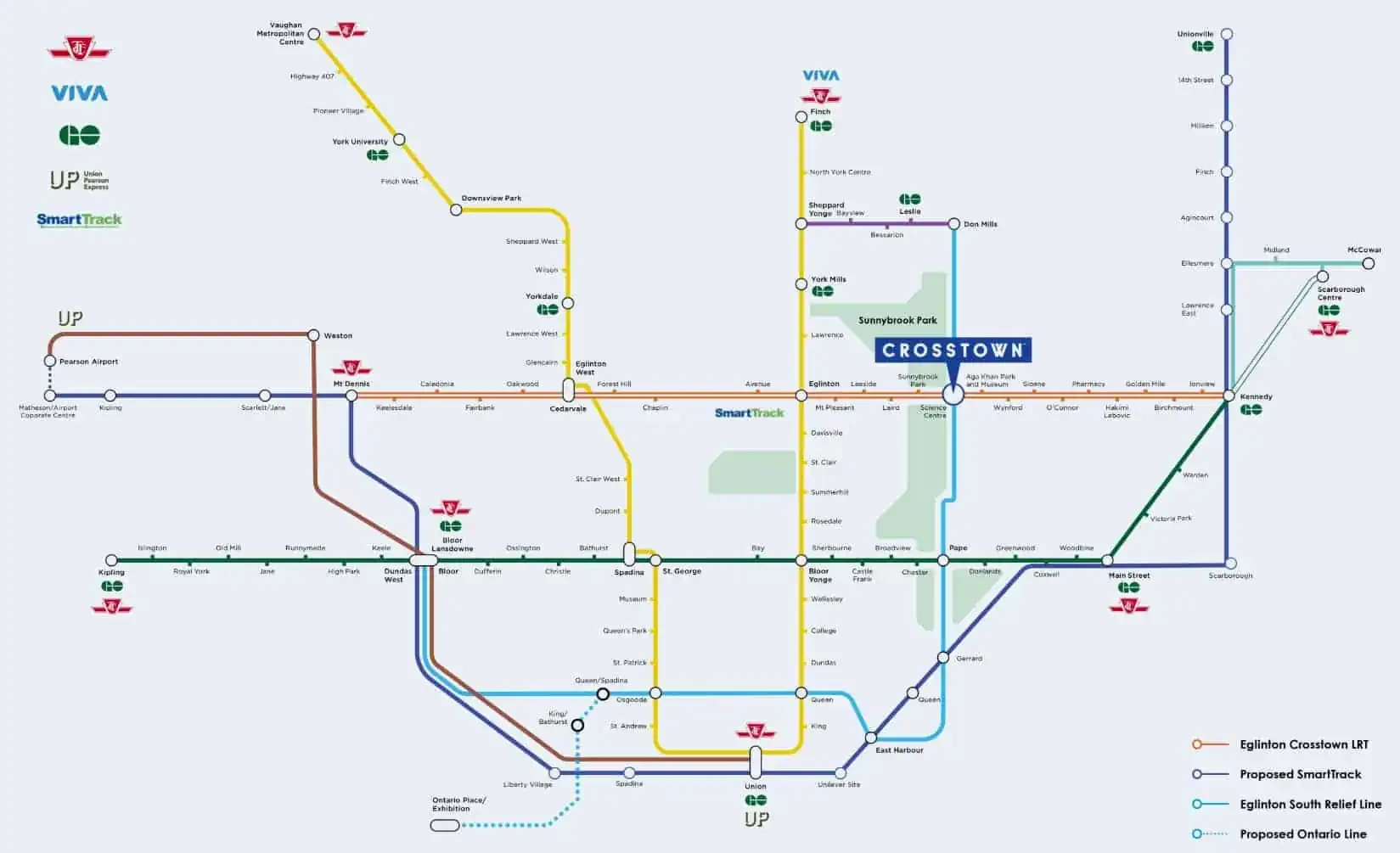 transit map lily at Crosstown