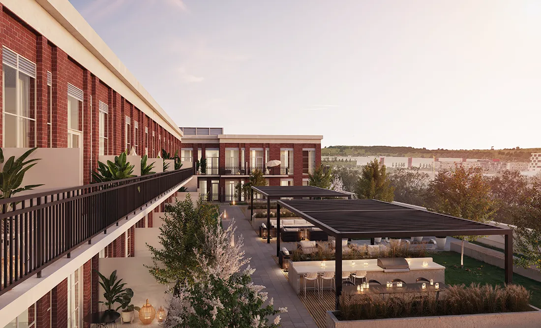 Noble Residences terrace